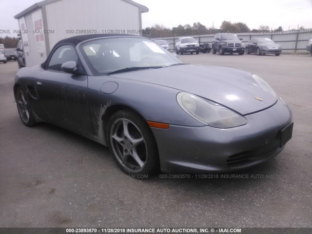 WP0CA29884U620835 - 2004 PORSCHE BOXSTER GRAY photo 1