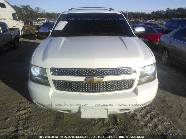 1GNFK13087R397430 - 2007 CHEVROLET TAHOE K1500 WHITE photo 6