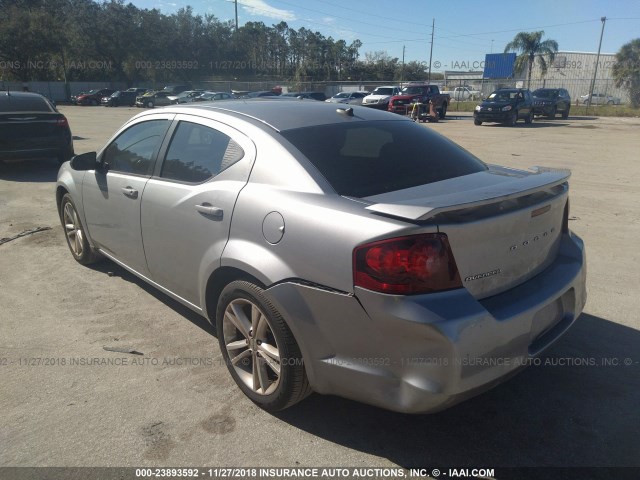 1C3CDZAB4EN147619 - 2014 DODGE AVENGER SE GRAY photo 6