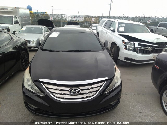 5NPEC4ACXCH452400 - 2012 HYUNDAI SONATA SE/LIMITED BLACK photo 6