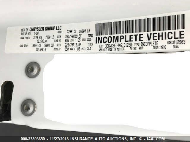 3D6WC6EL4AG131236 - 2010 DODGE RAM 4500 ST/SLT Unknown photo 7