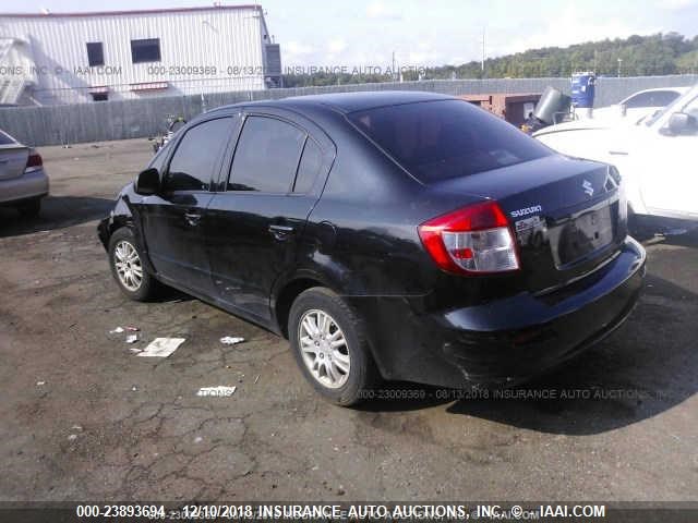 JS2YC5A30C6302315 - 2012 SUZUKI SX4 LE BLACK photo 3