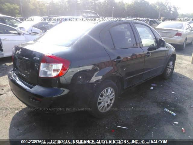 JS2YC5A30C6302315 - 2012 SUZUKI SX4 LE BLACK photo 4