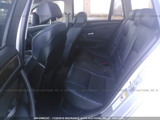 WBAPT73528CX00079 - 2008 BMW 535 XI 银色 照片 8