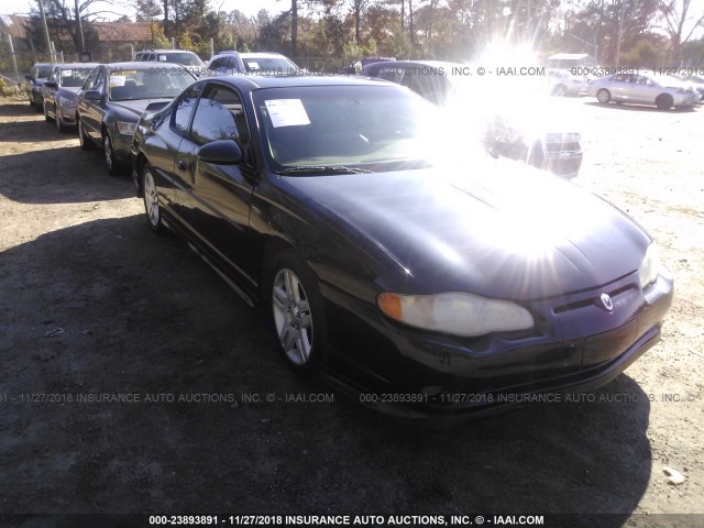 2G1WX15K129247468 - 2002 CHEVROLET MONTE CARLO SS 黑色 照片 1
