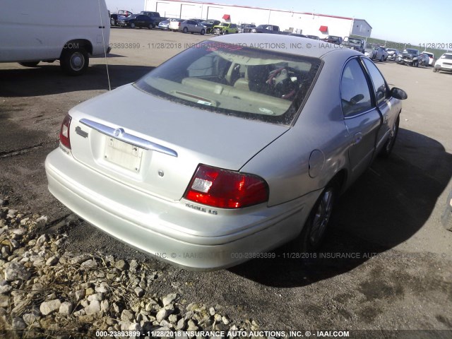 1MEFM55S63G605379 - 2003 MERCURY SABLE GRAY photo 4