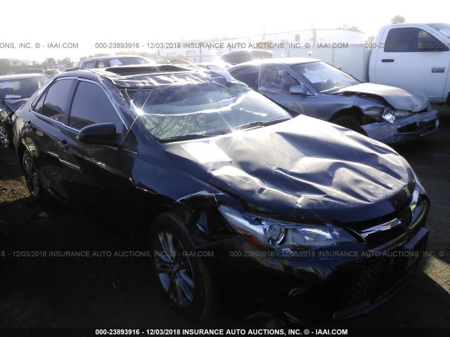 4T1BF1FKXHU326913 - 2017 TOYOTA CAMRY LE/XLE/SE/XSE BLACK photo 1