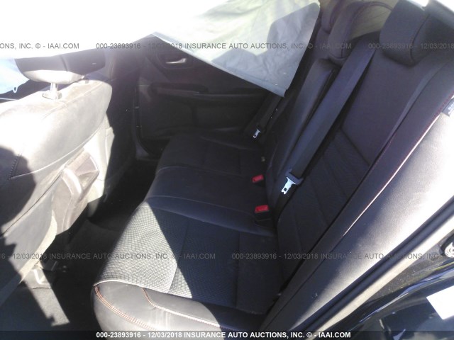 4T1BF1FKXHU326913 - 2017 TOYOTA CAMRY LE/XLE/SE/XSE BLACK photo 8