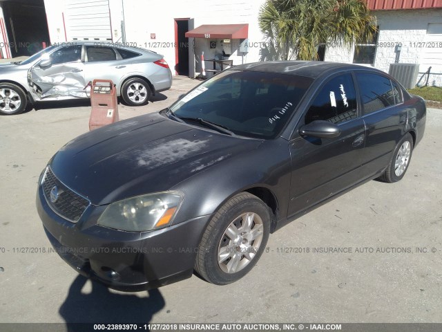 1N4AL11D86N330540 - 2006 NISSAN ALTIMA S/SL GRAY photo 2