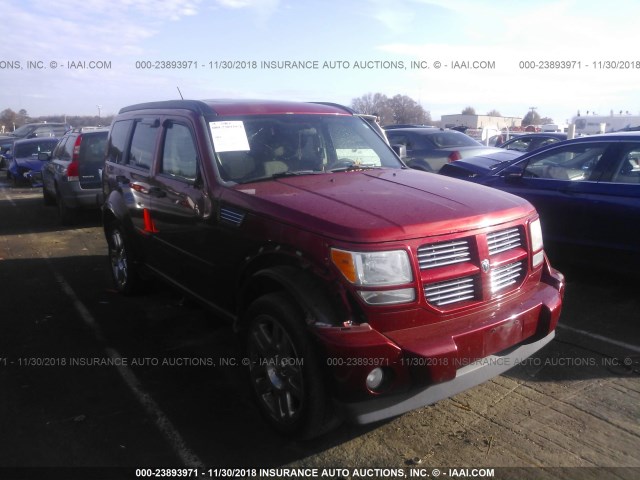 1D4PT4GK8AW173819 - 2010 DODGE NITRO HEAT RED photo 6