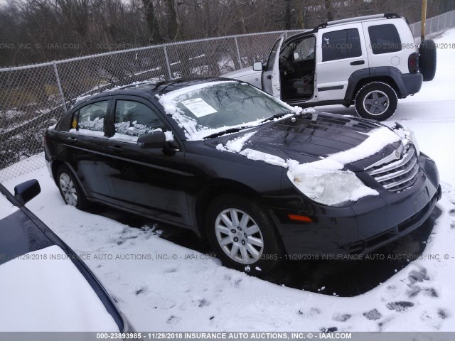 1C3LC46D59N563054 - 2009 CHRYSLER SEBRING LX BLACK photo 1