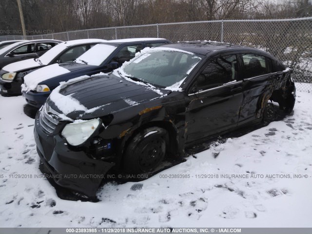 1C3LC46D59N563054 - 2009 CHRYSLER SEBRING LX BLACK photo 2