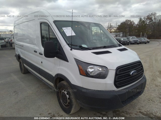 1FTYR2CM3JKA43949 - 2018 FORD TRANSIT T-250 WHITE photo 1