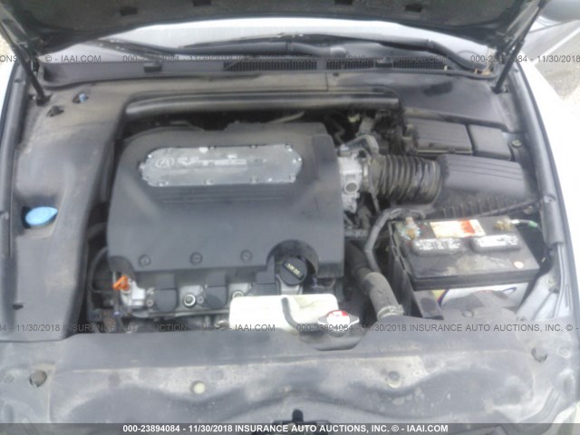 19UUA66274A052964 - 2004 ACURA TL GRAY photo 10