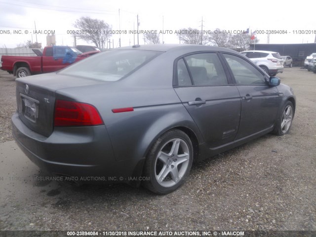 19UUA66274A052964 - 2004 ACURA TL GRAY photo 4