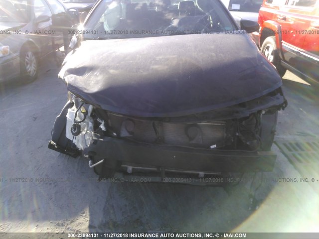 4T1BF1FK1CU598419 - 2012 TOYOTA CAMRY SE/LE/XLE BLACK photo 6