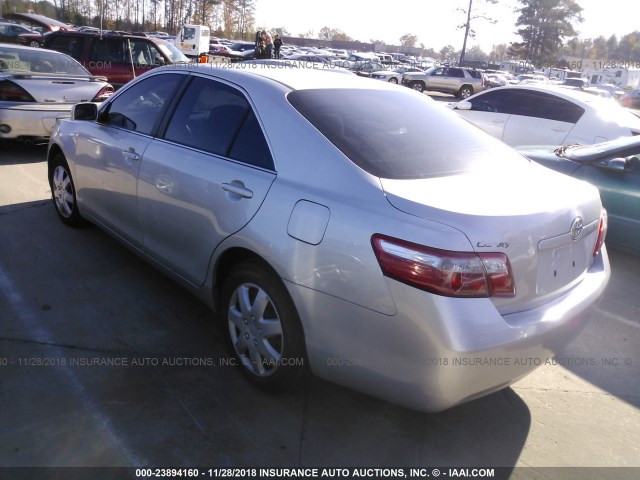 4T1BE46K48U226665 - 2008 TOYOTA CAMRY CE/LE/XLE/SE SILVER photo 3