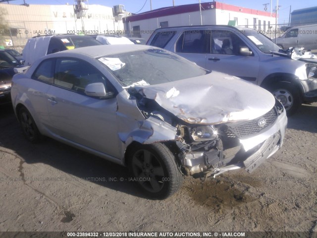 KNAFU6A2XC5594442 - 2012 KIA FORTE EX SILVER photo 6