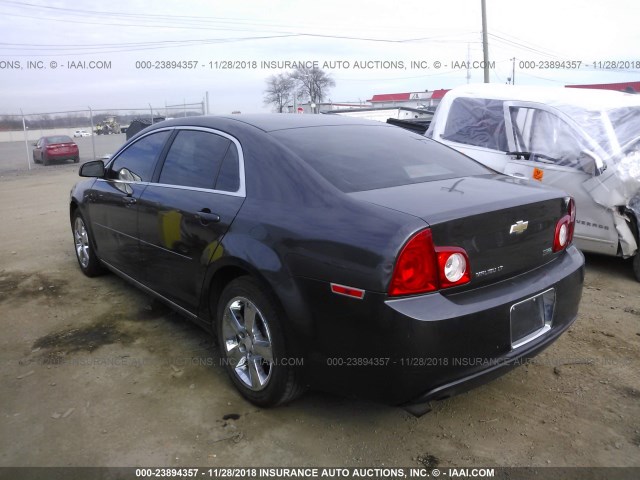 1G1ZC5EU4BF290775 - 2011 CHEVROLET MALIBU 1LT GRAY photo 3