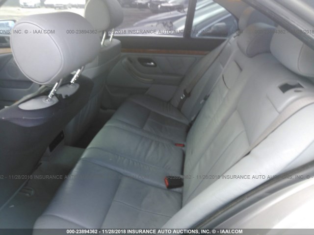 WBADM6331XBY20274 - 1999 BMW 528 I AUTOMATIC GRAY photo 8