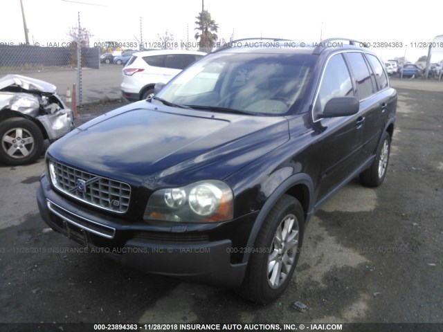 YV4CZ852761229903 - 2006 VOLVO XC90 V8 BLACK photo 2