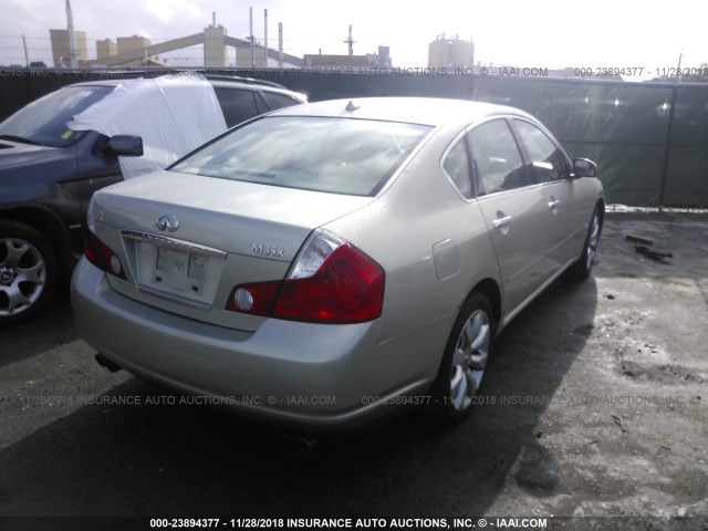 JNKAY01F86M251669 - 2006 INFINITI M35 SPORT BEIGE photo 4