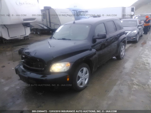 3GNDA13DX8S547243 - 2008 CHEVROLET HHR LS Negro foto 2