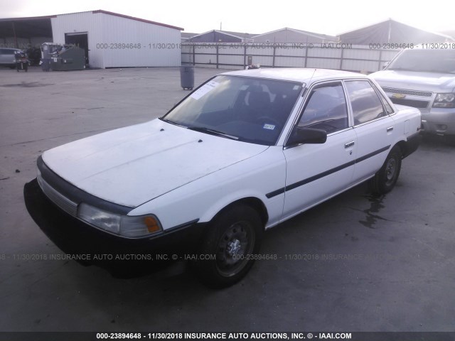 JT2SV24E2K3393277 - 1989 TOYOTA CAMRY WHITE photo 2