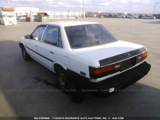 JT2SV24E2K3393277 - 1989 TOYOTA CAMRY WHITE photo 3