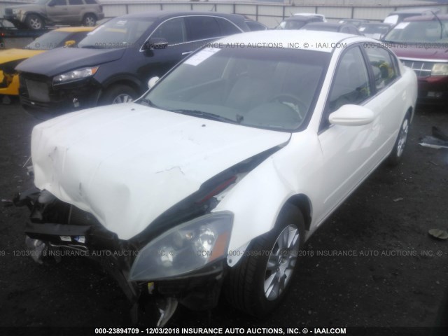 1N4AL11D56C220105 - 2006 NISSAN ALTIMA S/SL WHITE photo 2