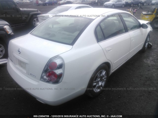 1N4AL11D56C220105 - 2006 NISSAN ALTIMA S/SL WHITE photo 4