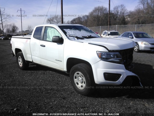 1GCHSAEA5F1218622 - 2015 CHEVROLET COLORADO WHITE photo 1