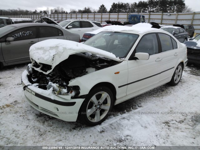 WBAEW53474PN35773 - 2004 BMW 330 XI WHITE photo 2