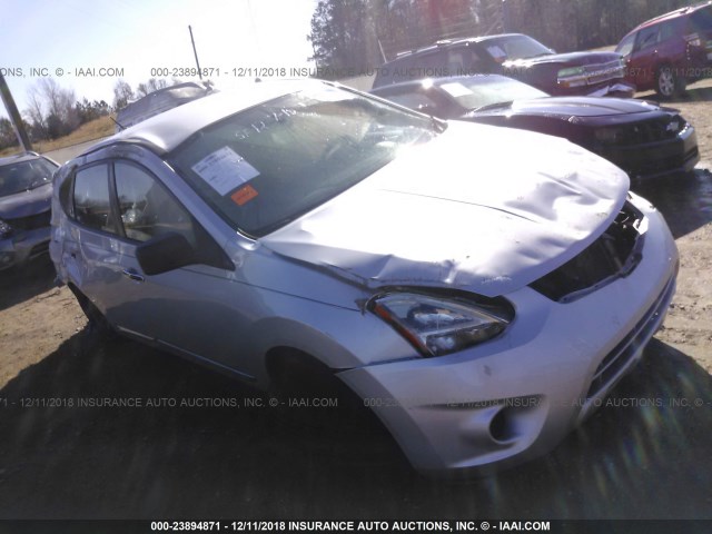 JN8AS5MT7BW165726 - 2011 NISSAN ROGUE S/SV/KROM SILVER photo 1
