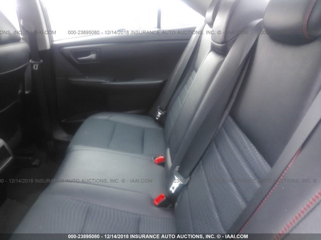 4T1BF1FK3FU967933 - 2015 TOYOTA CAMRY LE/XLE/SE/XSE GRAY photo 8