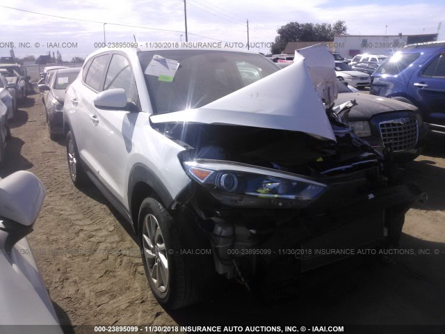 KM8J23A41GU224071 - 2016 HYUNDAI TUCSON SE WHITE photo 1