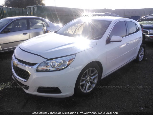 1G11C5SL8FF186126 - 2015 CHEVROLET MALIBU 1LT 白色 照片 2