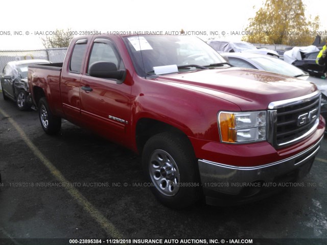 2GTEC19CX91119501 - 2009 GMC SIERRA C1500 RED photo 1