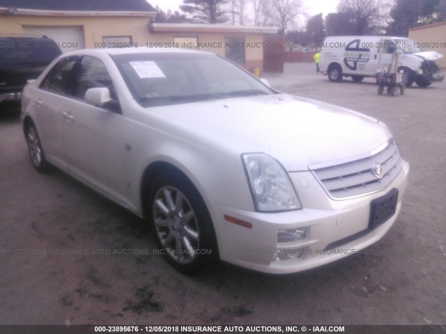 1G6DC67A660139555 - 2006 CADILLAC STS WHITE photo 1