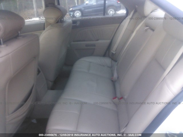 1G6DC67A660139555 - 2006 CADILLAC STS WHITE photo 8