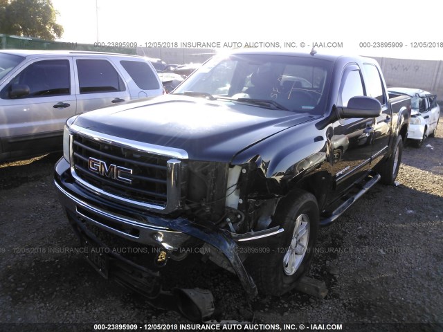 3GTRCVE01AG209703 - 2010 GMC SIERRA C1500 SLE BLACK photo 2