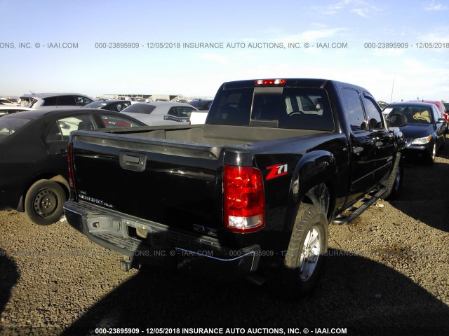 3GTRCVE01AG209703 - 2010 GMC SIERRA C1500 SLE BLACK photo 4