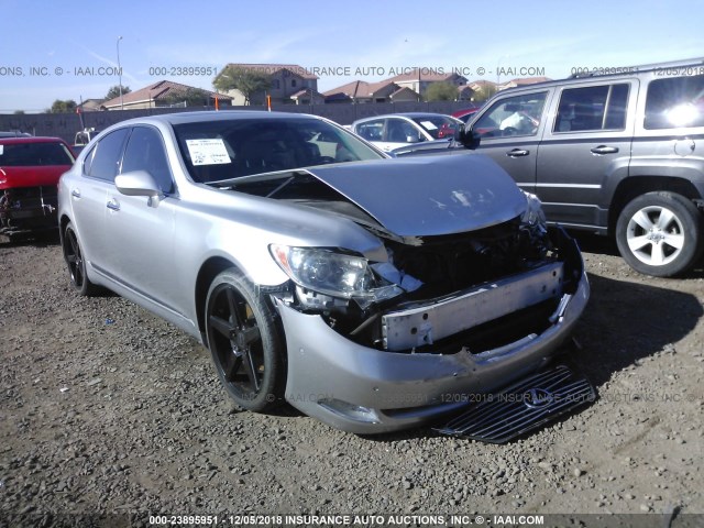 JTHBL46F895091293 - 2009 LEXUS LS 460 SILVER photo 1