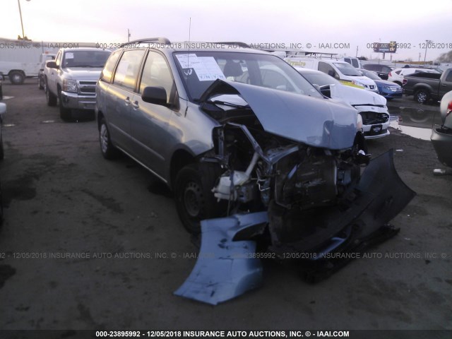 5TDZA23C96S479062 - 2006 TOYOTA SIENNA CE/LE Light Blue photo 1