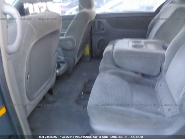 5TDZA23C96S479062 - 2006 TOYOTA SIENNA CE/LE Light Blue photo 8