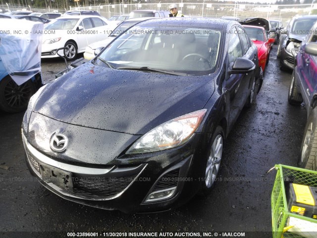 JM1BL1S65A1208491 - 2010 MAZDA 3 S BLUE photo 2