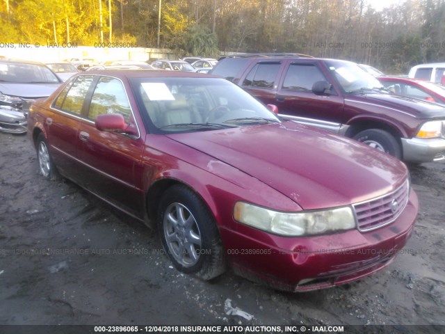 1G6KY5491XU926436 - 1999 CADILLAC SEVILLE STS RED photo 1