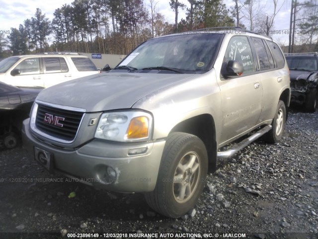 1GKDT13S622520520 - 2002 GMC ENVOY BEIGE photo 2