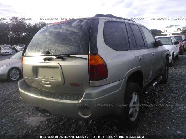 1GKDT13S622520520 - 2002 GMC ENVOY BEIGE photo 4