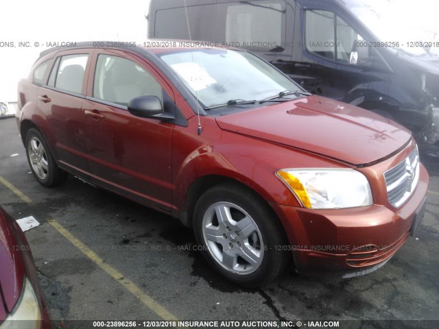 1B3HB48A49D202039 - 2009 DODGE CALIBER SXT ORANGE photo 1